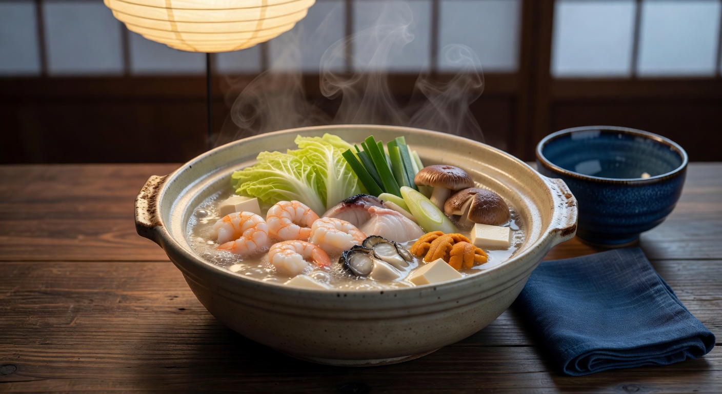 冬の温かい鍋