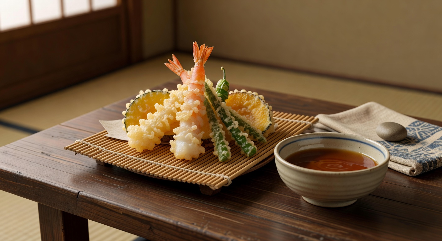 海老天ぷら巻き