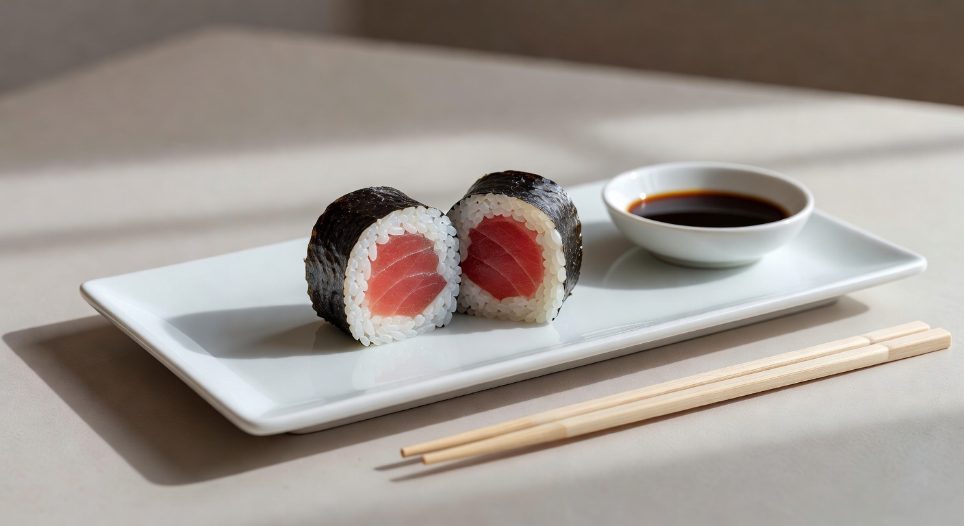 マグロの巻き寿司