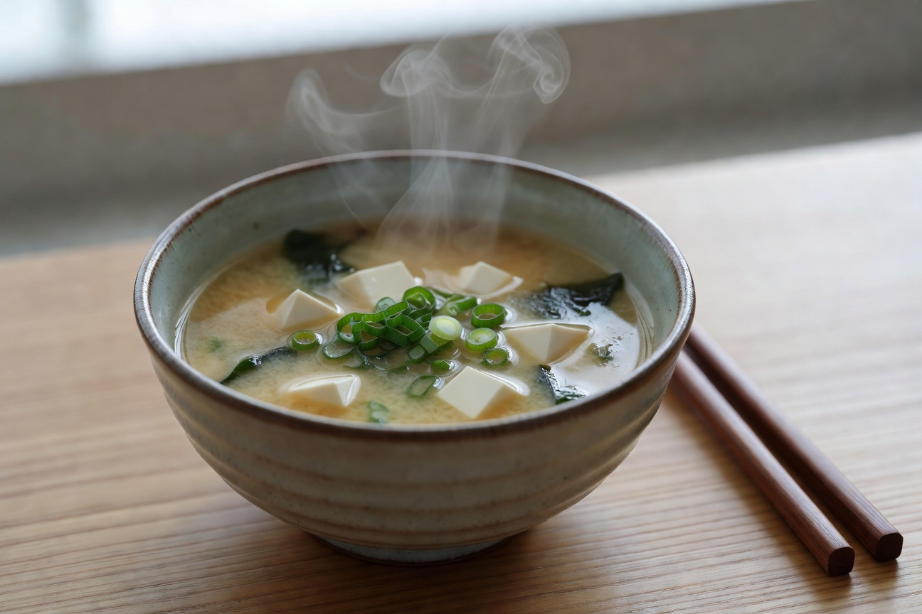 きのこたっぷりのお味噌汁
