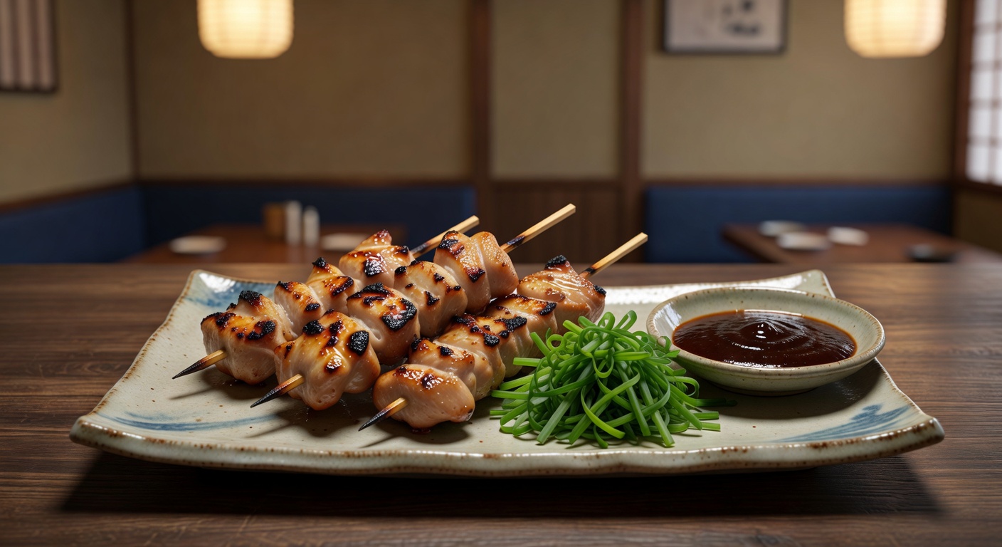 秋の焼き鳥